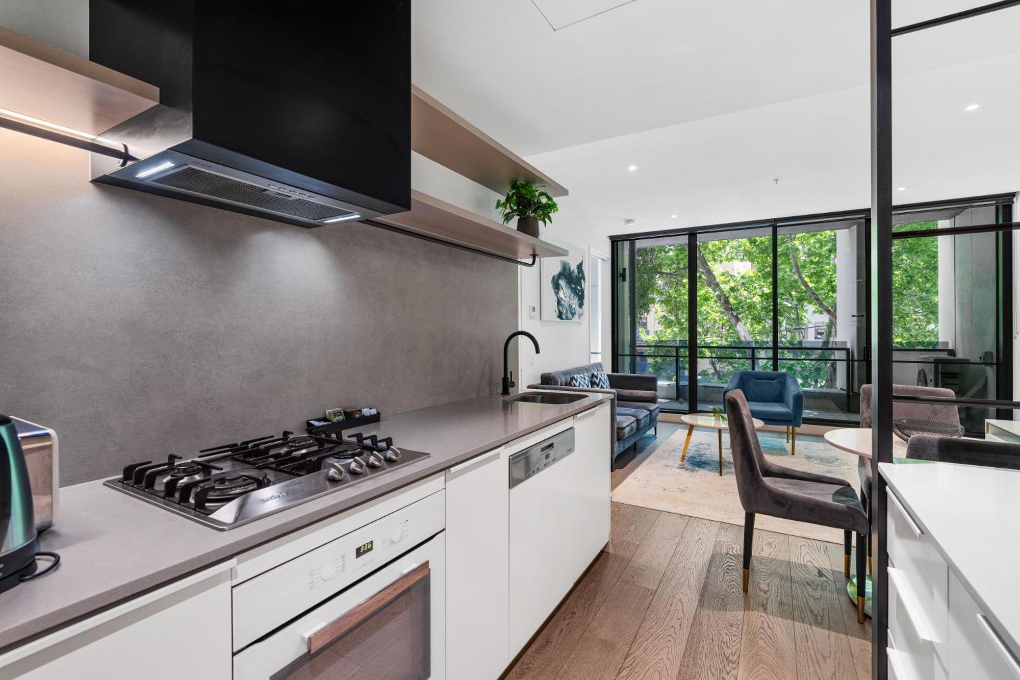 The Eminence Apartments By Cllix Melbourne Exterior photo
